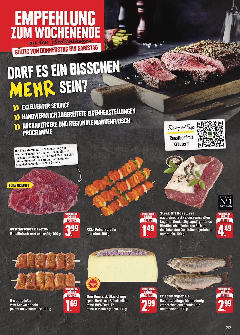 Edeka Prospekt ab Montag - Hessen Seite 31