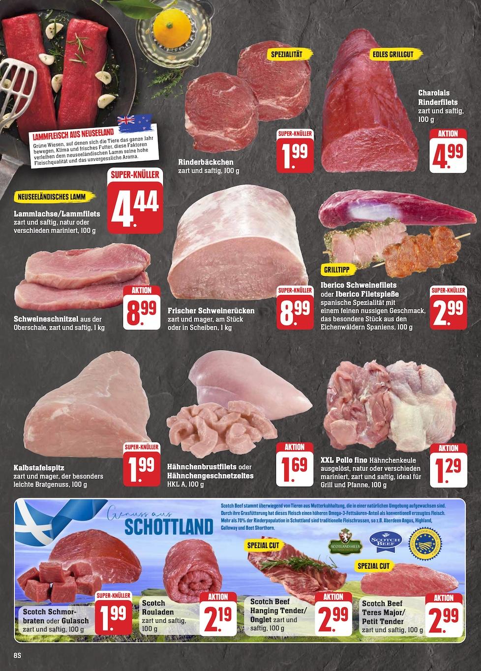 Edeka Prospekt ab Montag - Hessen Seite 8