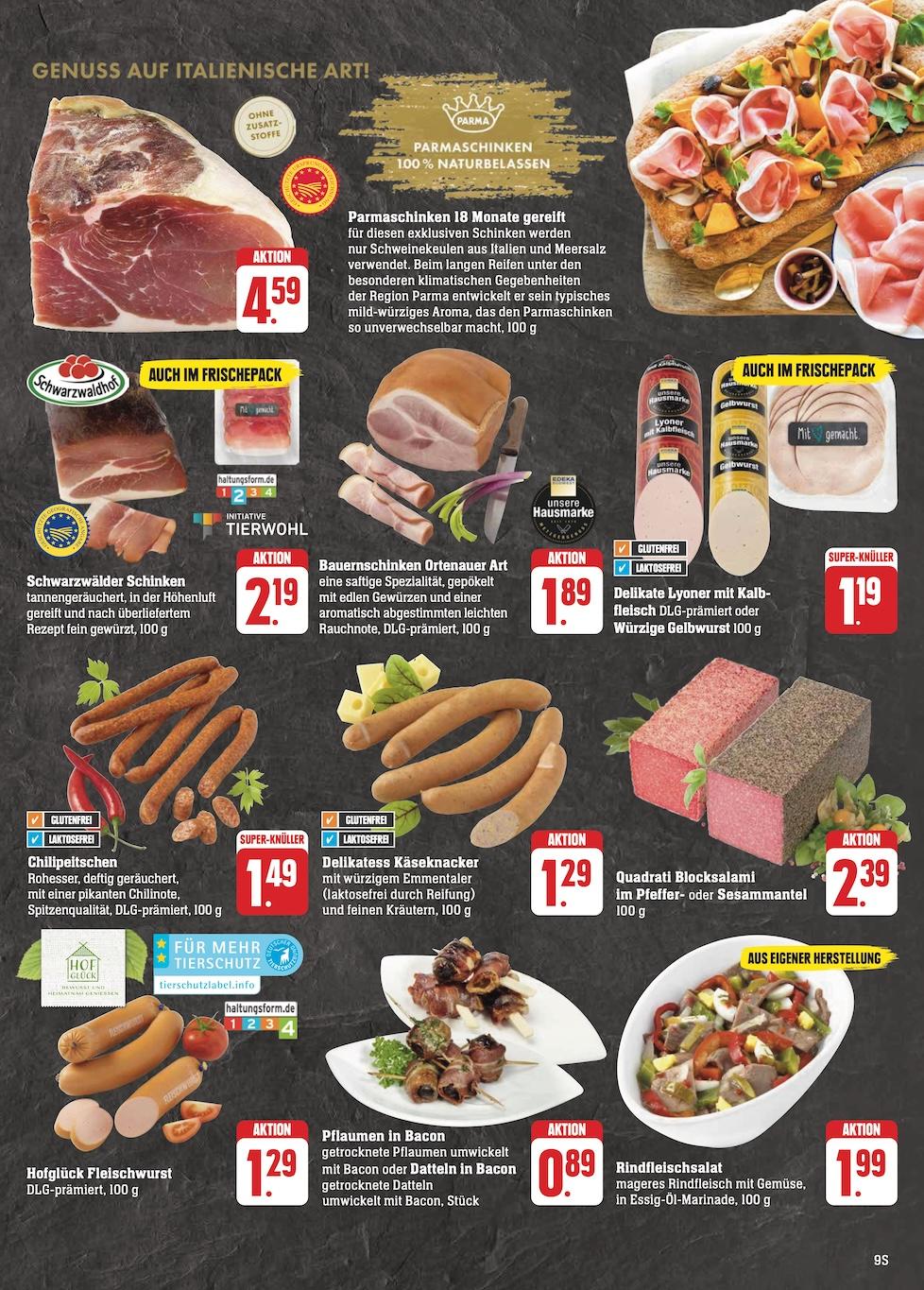 Edeka Prospekt ab Montag - Hessen Seite 9