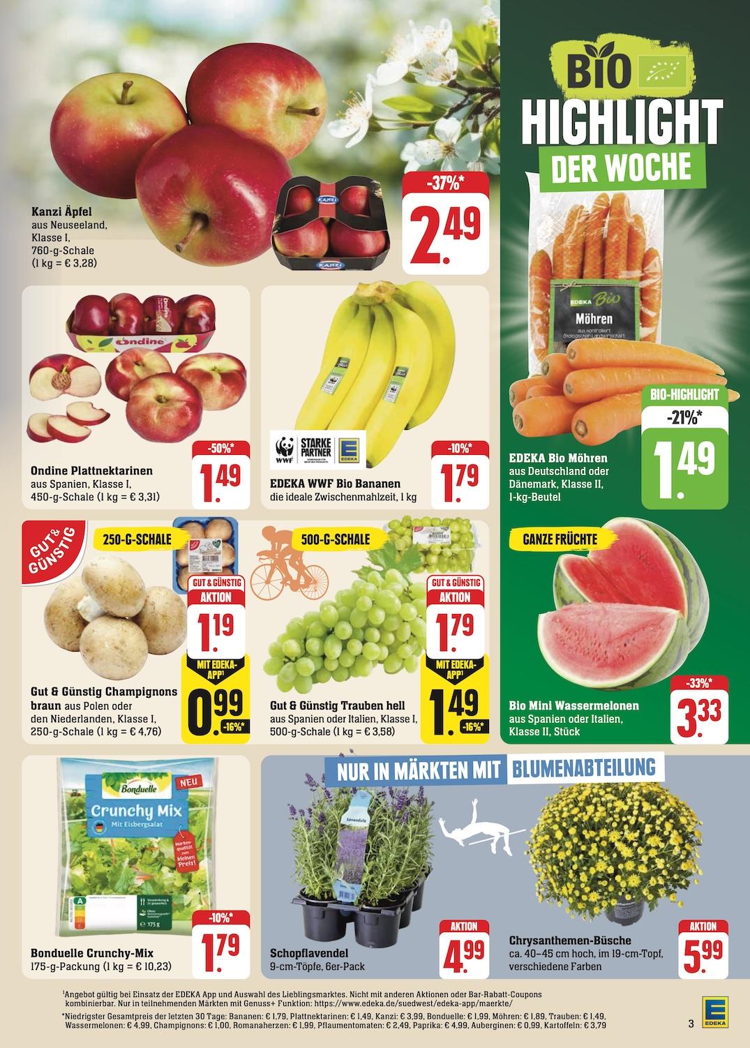 Edeka Prospekt ab Montag - Rheinland - Pfalz Seite 3