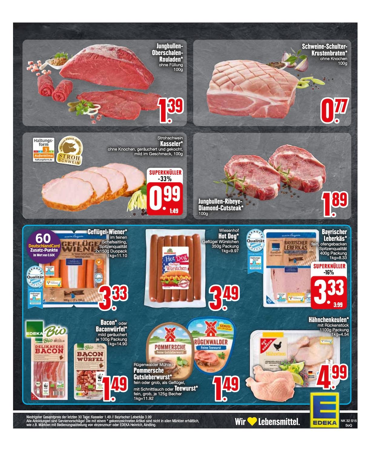 Edeka Prospekt ab Montag - Bayern Süd Seite 15