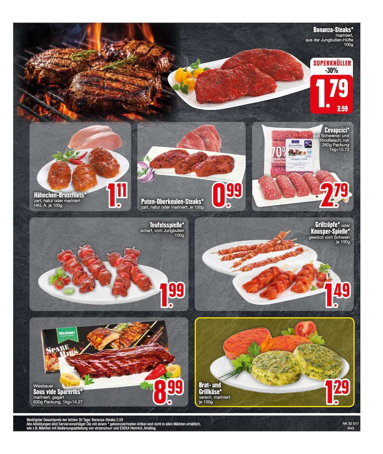 Edeka Prospekt ab Montag - Bayern Süd Seite 17
