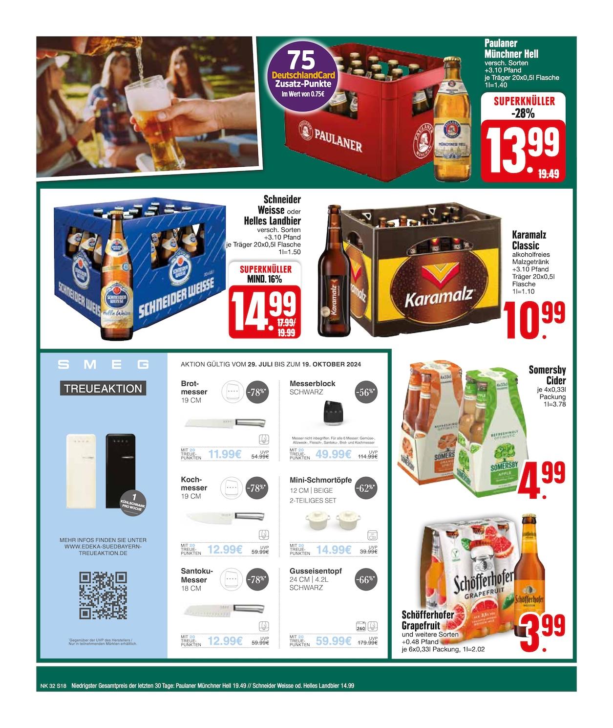 Edeka Prospekt ab Montag - Bayern Süd Seite 18