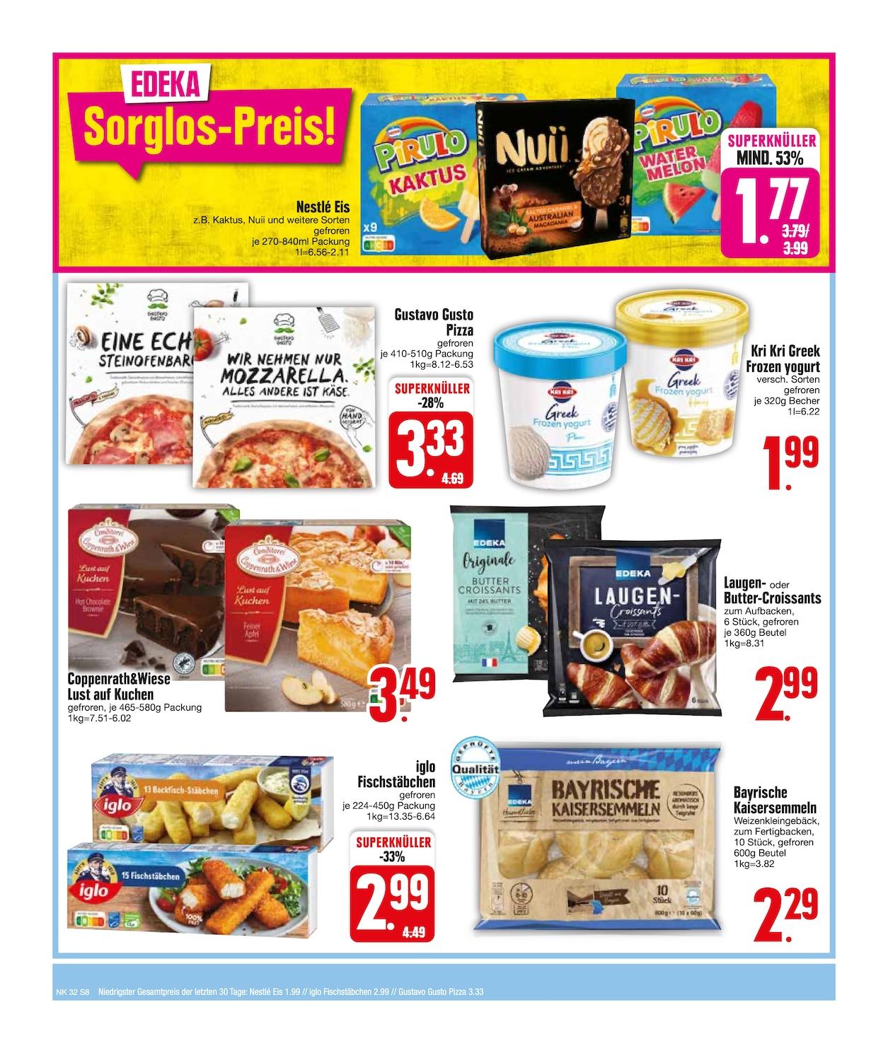 Edeka Prospekt ab Montag - Bayern Süd Seite 8