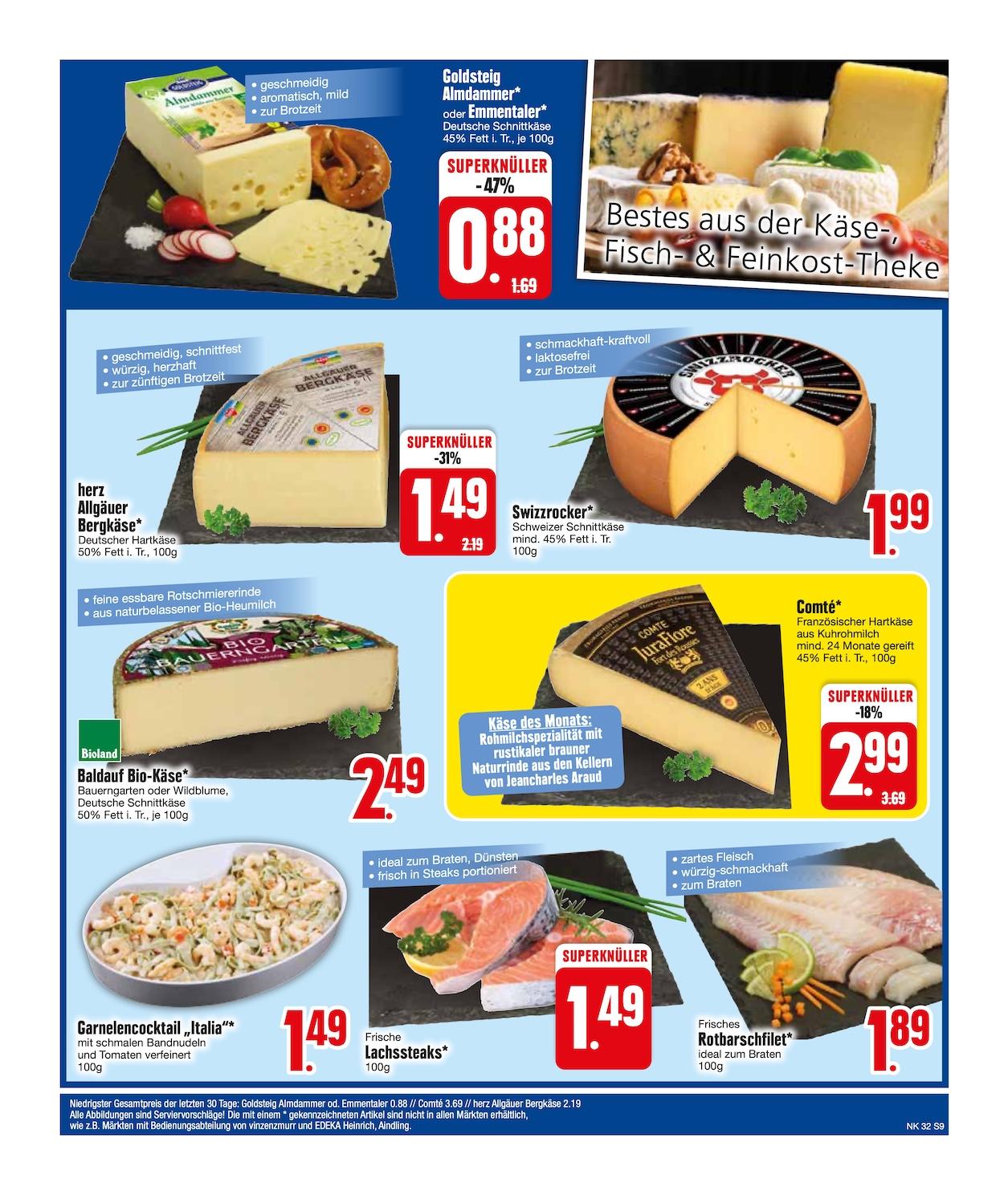 Edeka Prospekt ab Montag - Bayern Süd Seite 9