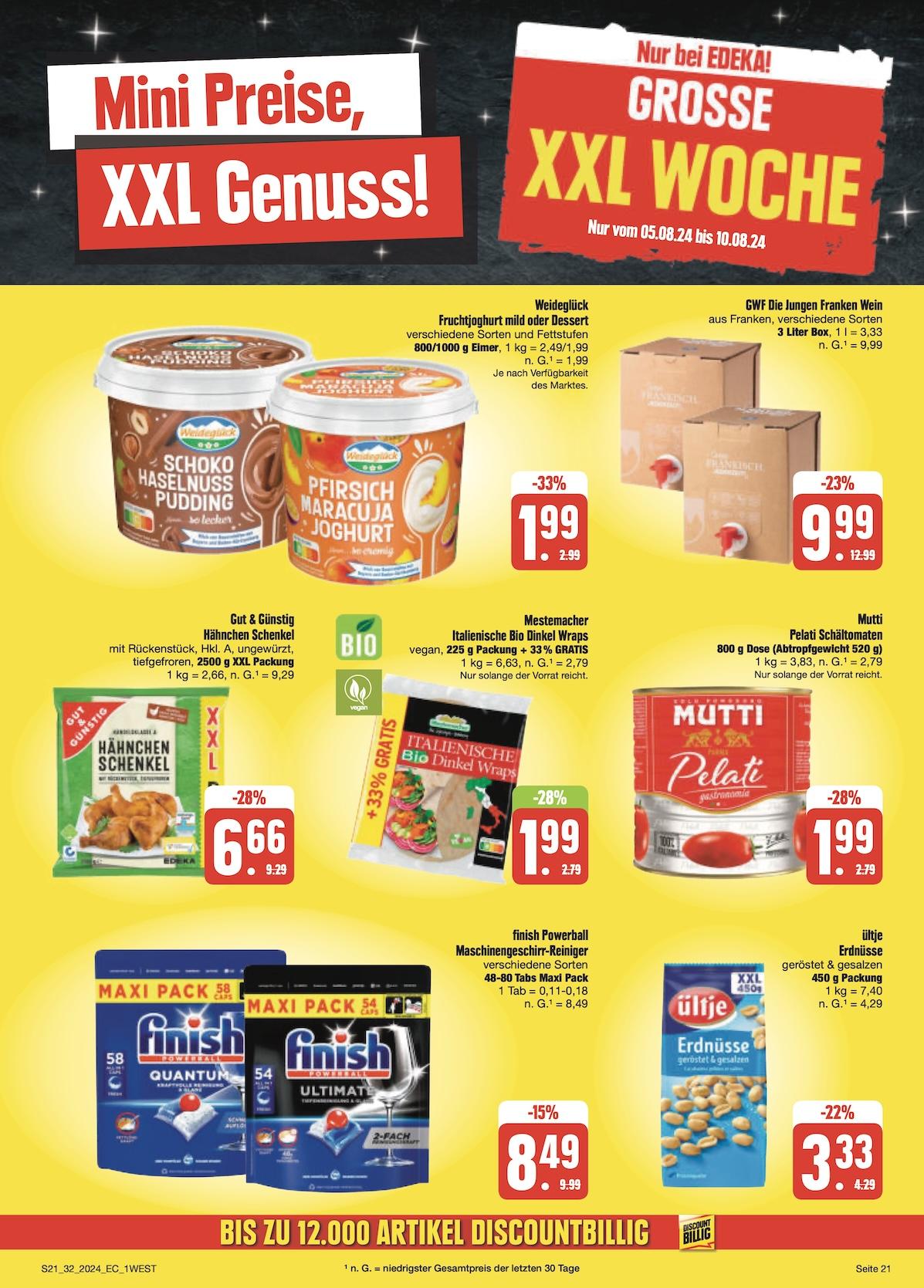 Edeka Prospekt ab Montag - Bayern Nord Seite 21