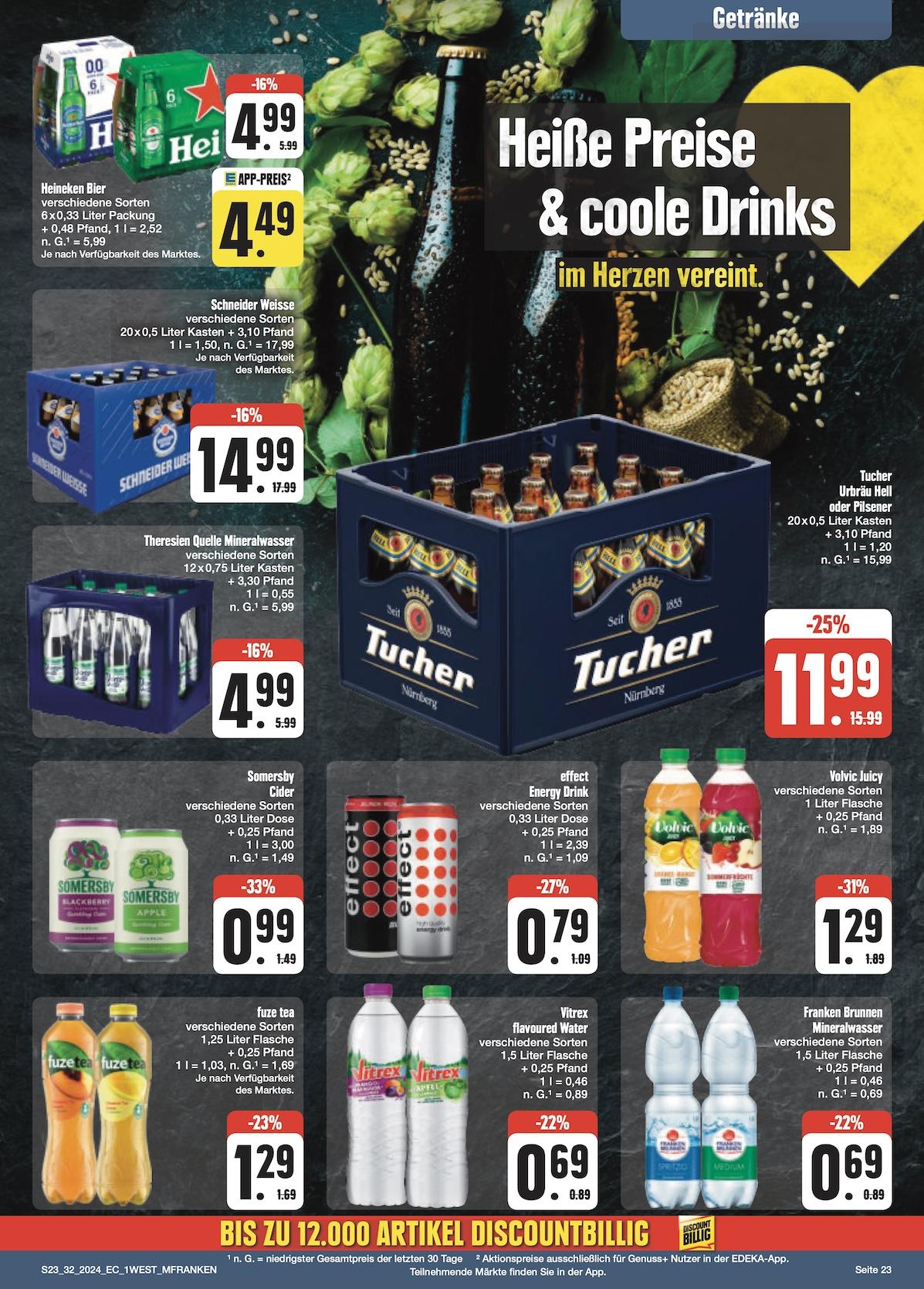 Edeka Prospekt ab Montag - Bayern Nord Seite 23