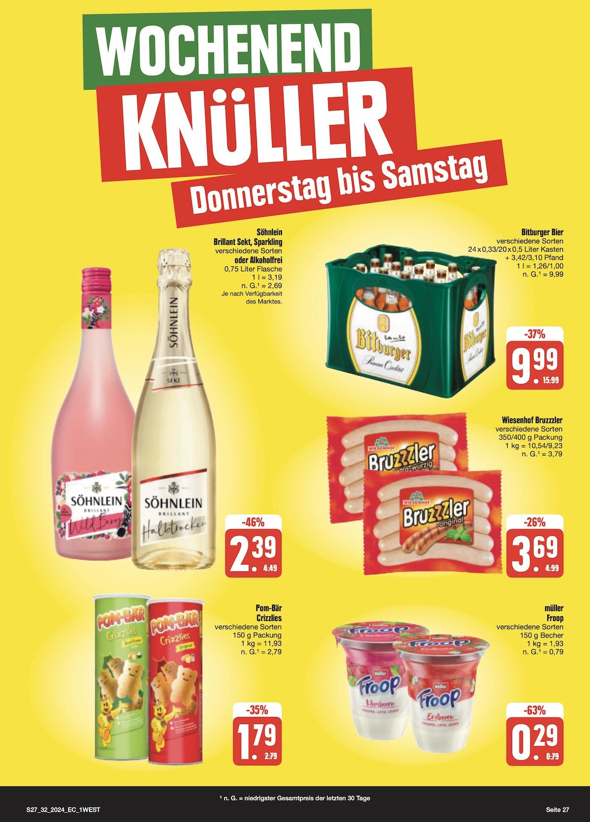 Edeka Prospekt ab Montag - Bayern Nord Seite 27