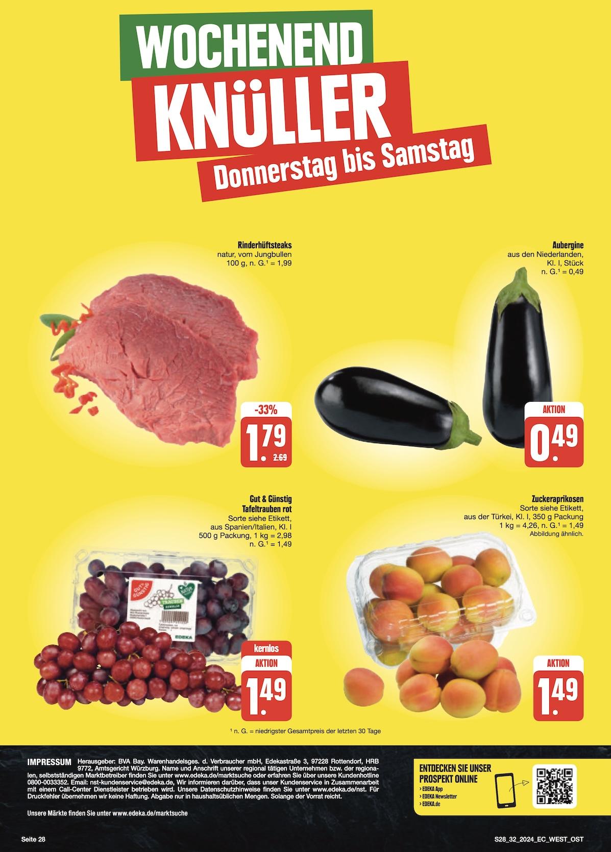 Edeka Prospekt ab Montag - Bayern Nord Seite 28