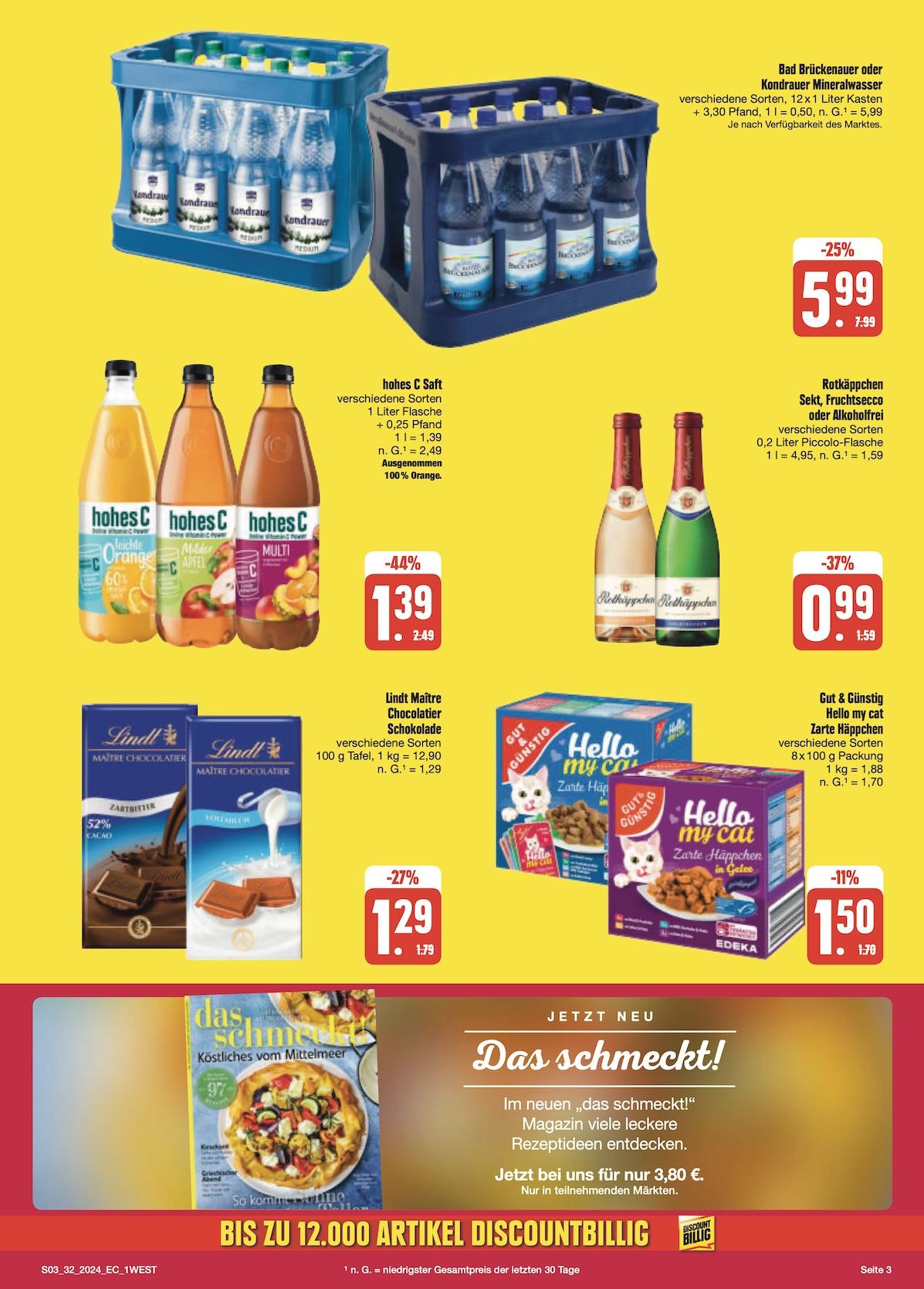 Edeka Prospekt ab Montag - Bayern Nord Seite 3