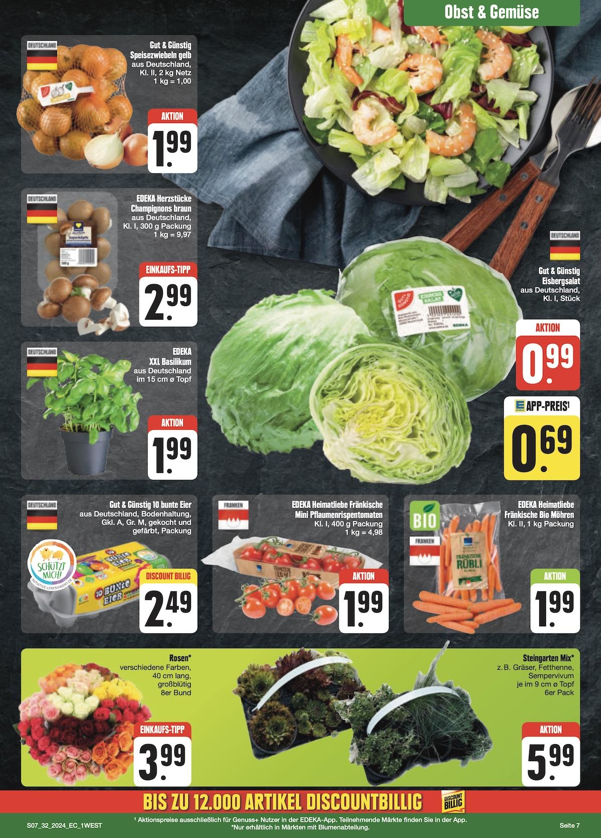 Edeka Prospekt ab Montag - Bayern Nord Seite 7