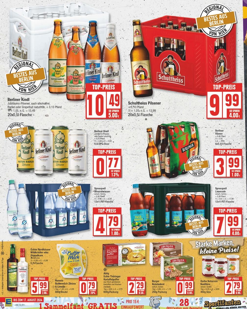 Edeka Prospekt ab Montag - Berlin Seite 12