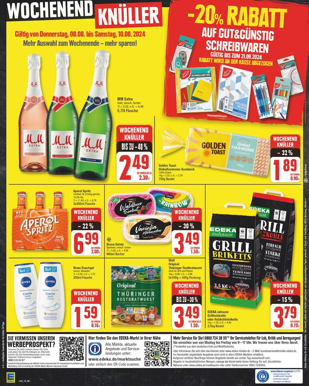 Edeka Prospekt ab Montag - Berlin Seite 16