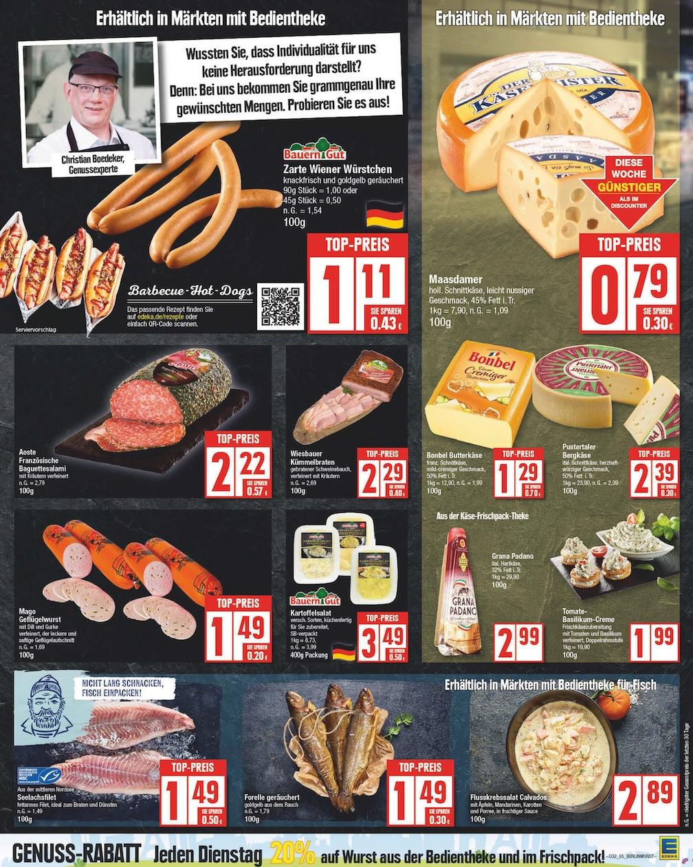 Edeka Prospekt ab Montag - Berlin Seite 5