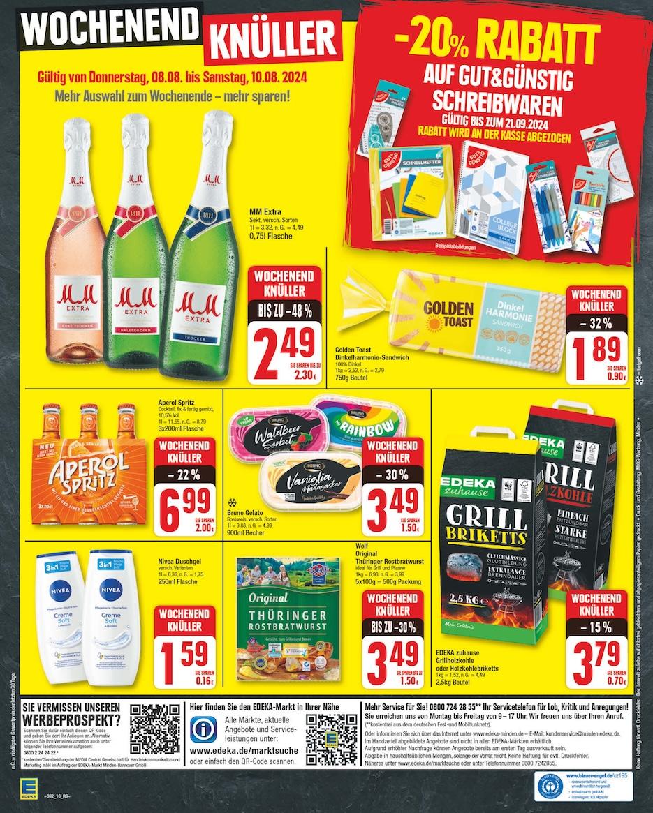 Edeka Prospekt ab Montag - Brandenburg Seite 16