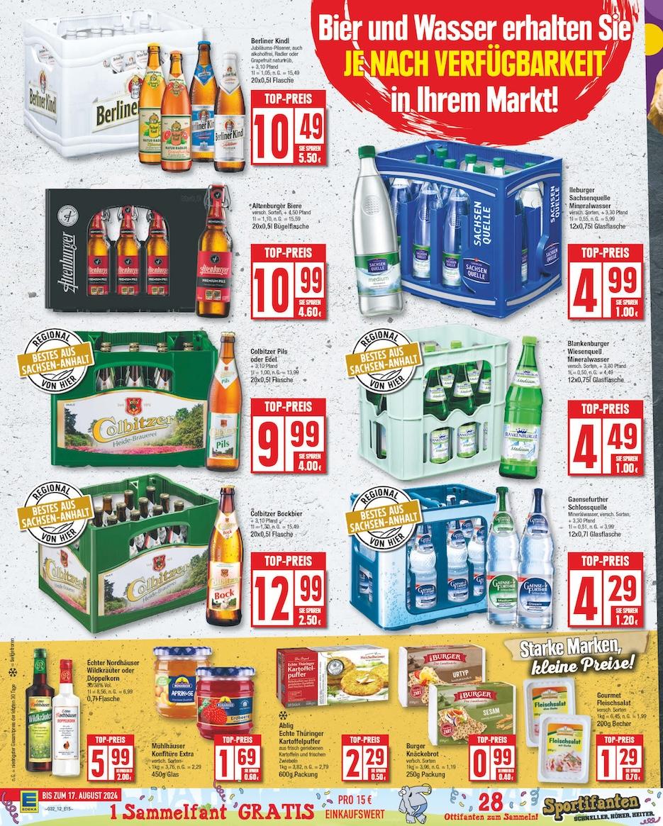 Edeka Prospekt ab Montag - Sachsen-Anhalt Seite 12