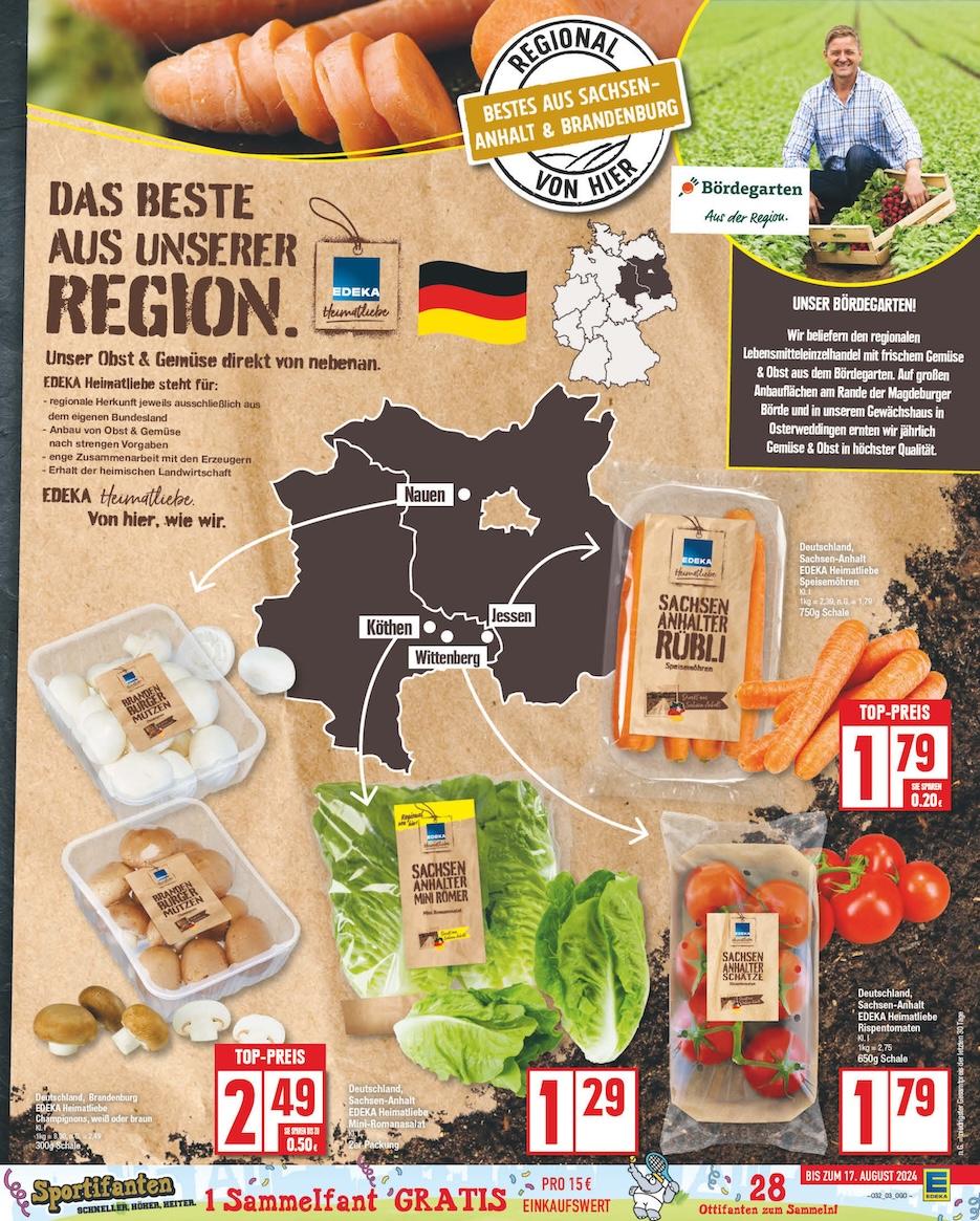Edeka Prospekt ab Montag - Sachsen-Anhalt Seite 3