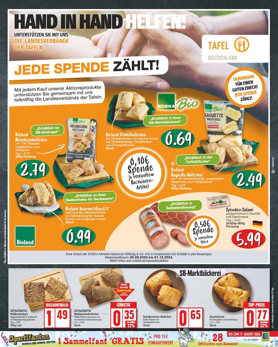 Edeka Prospekt ab Montag - Sachsen-Anhalt Seite 9