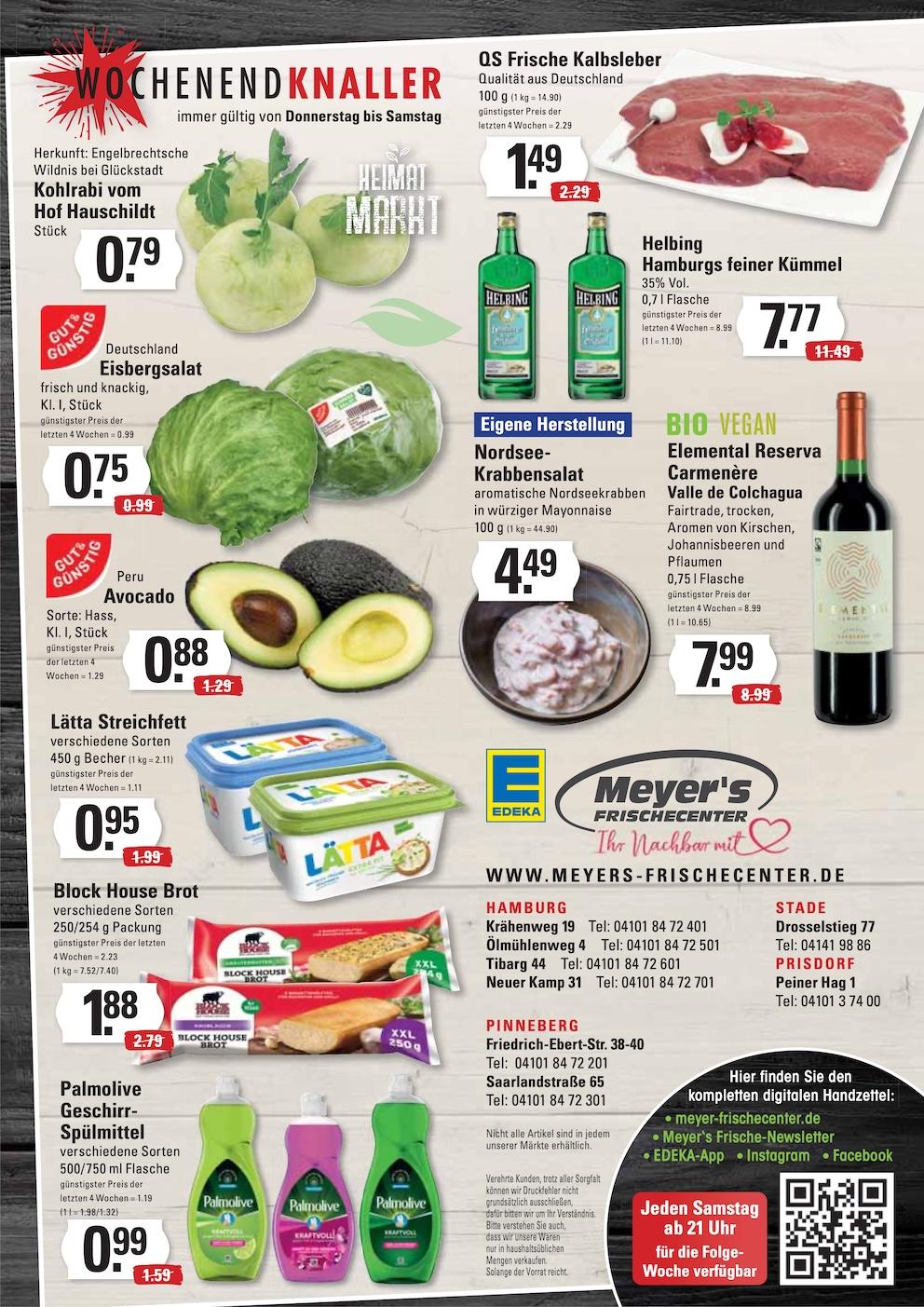 Edeka Prospekt ab Montag - Hamburg Seite 16