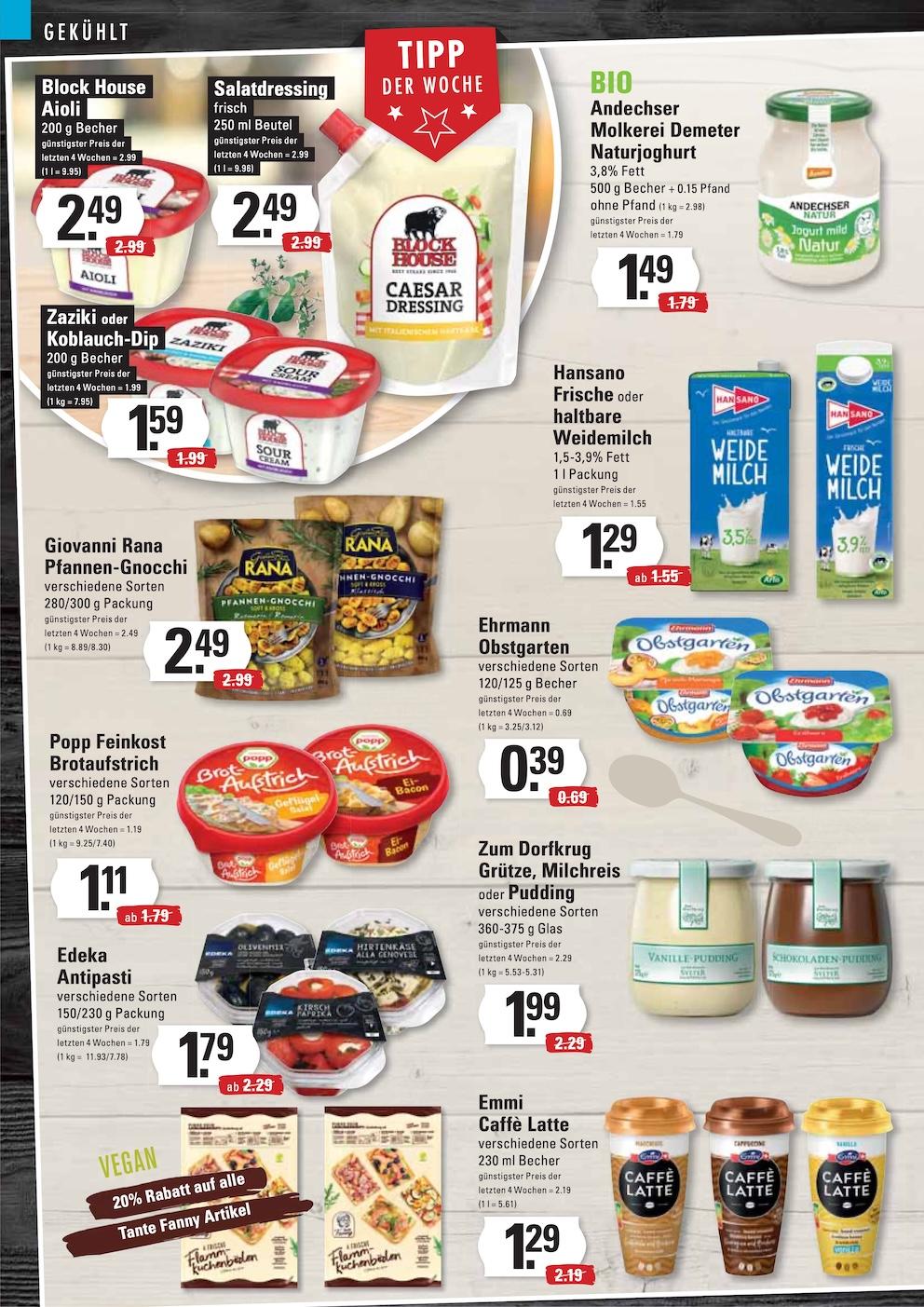 Edeka Prospekt ab Montag - Hamburg Seite 8