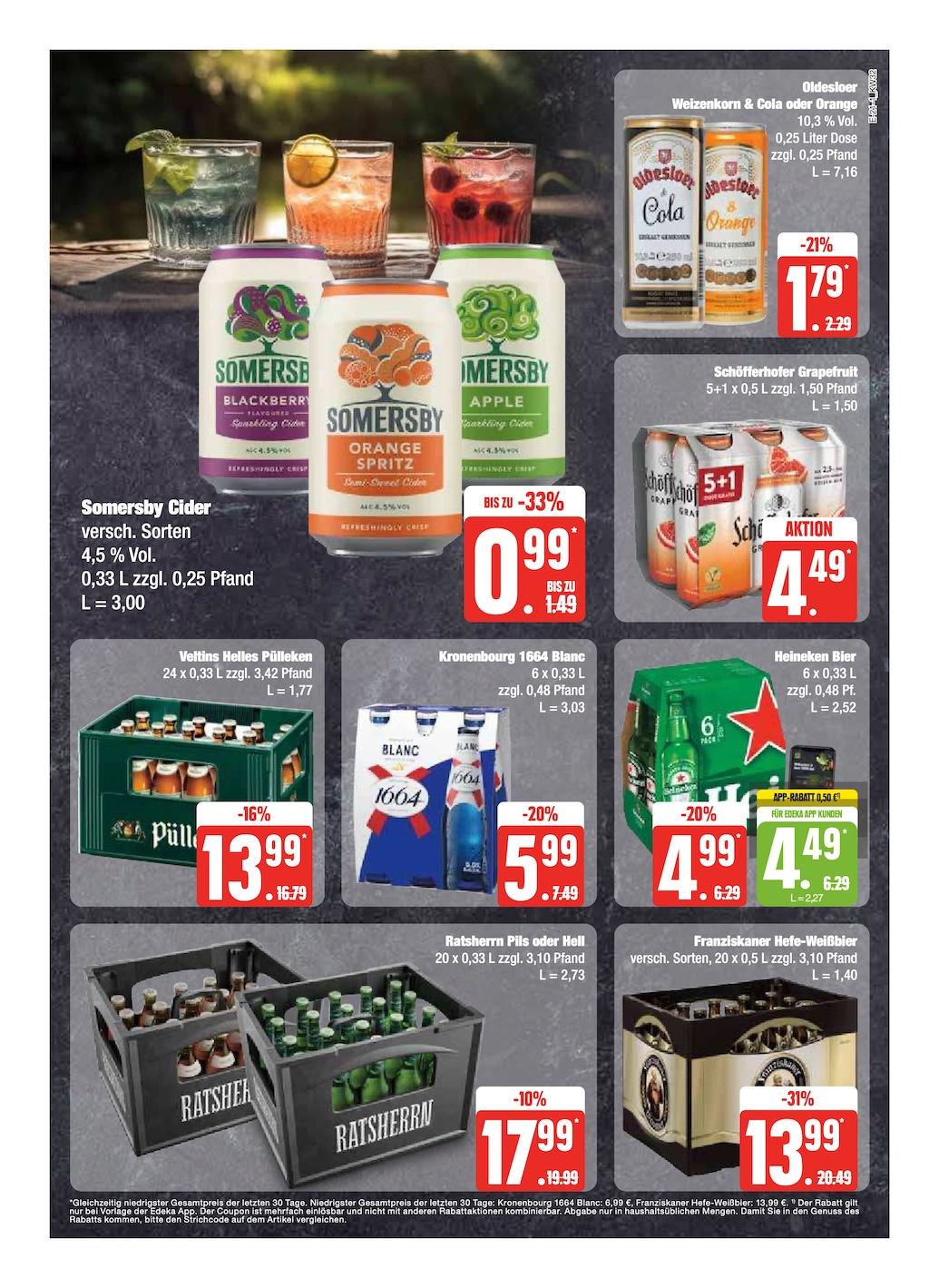 Edeka Prospekt ab Montag - Schleswig - Holstein Seite 21