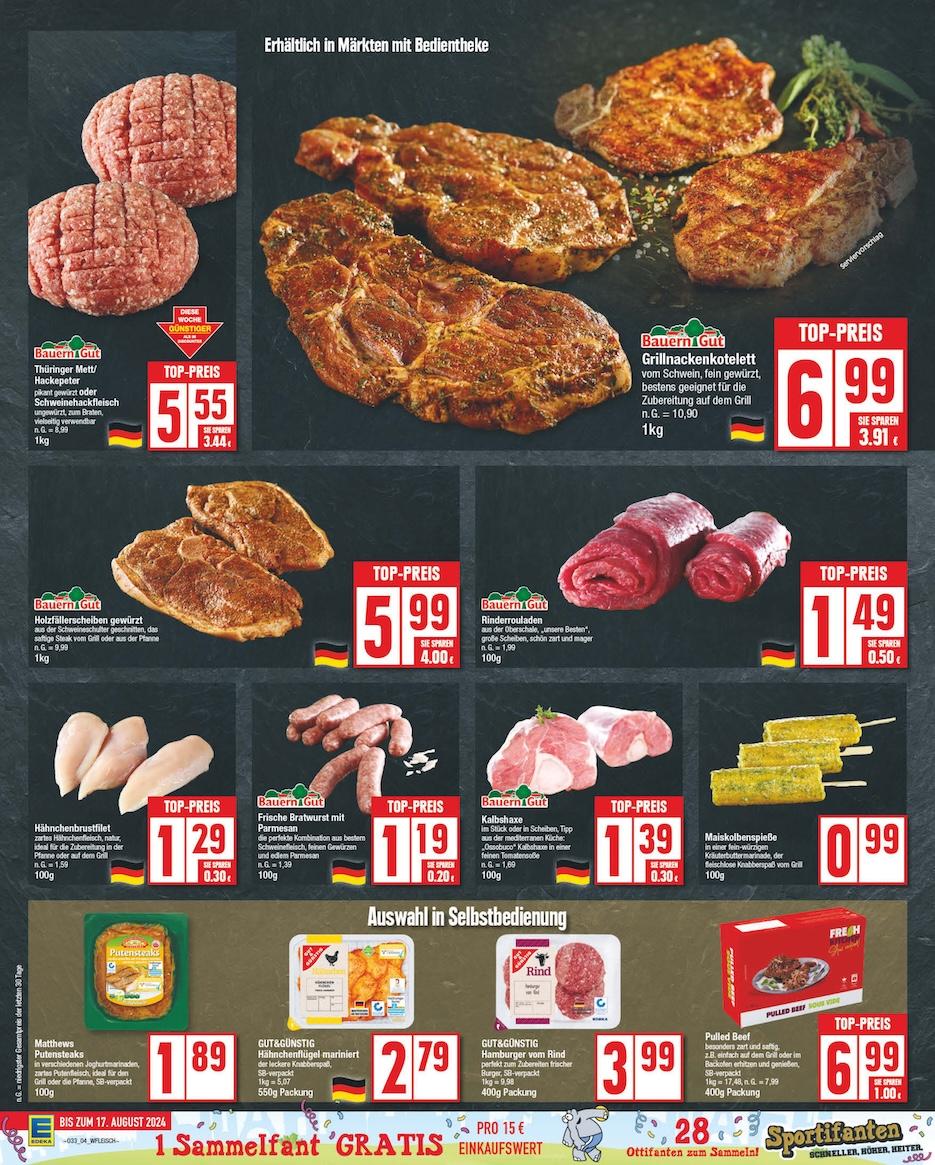 Edeka Prospekt ab Montag - Niedersachsen Seite 4