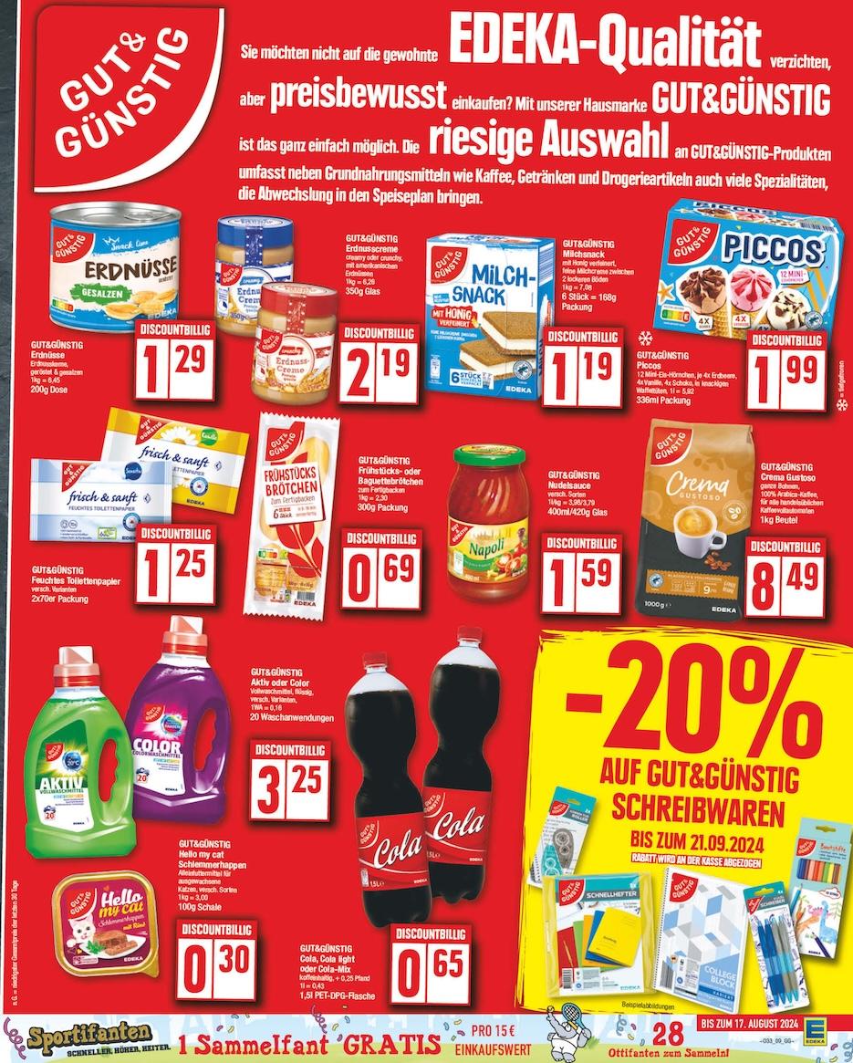 Edeka Prospekt ab Montag - Niedersachsen Seite 9