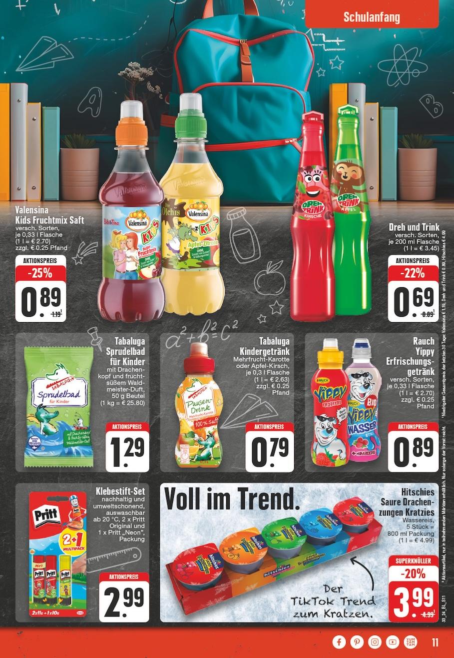 Edeka Prospekt ab Montag - Nordrhein - Westfalen Seite 11