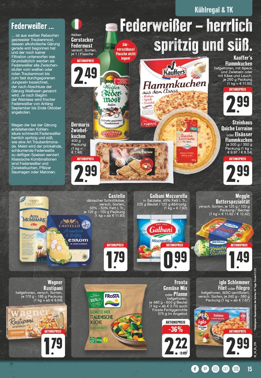 Edeka Prospekt ab Montag - Nordrhein - Westfalen Seite 15