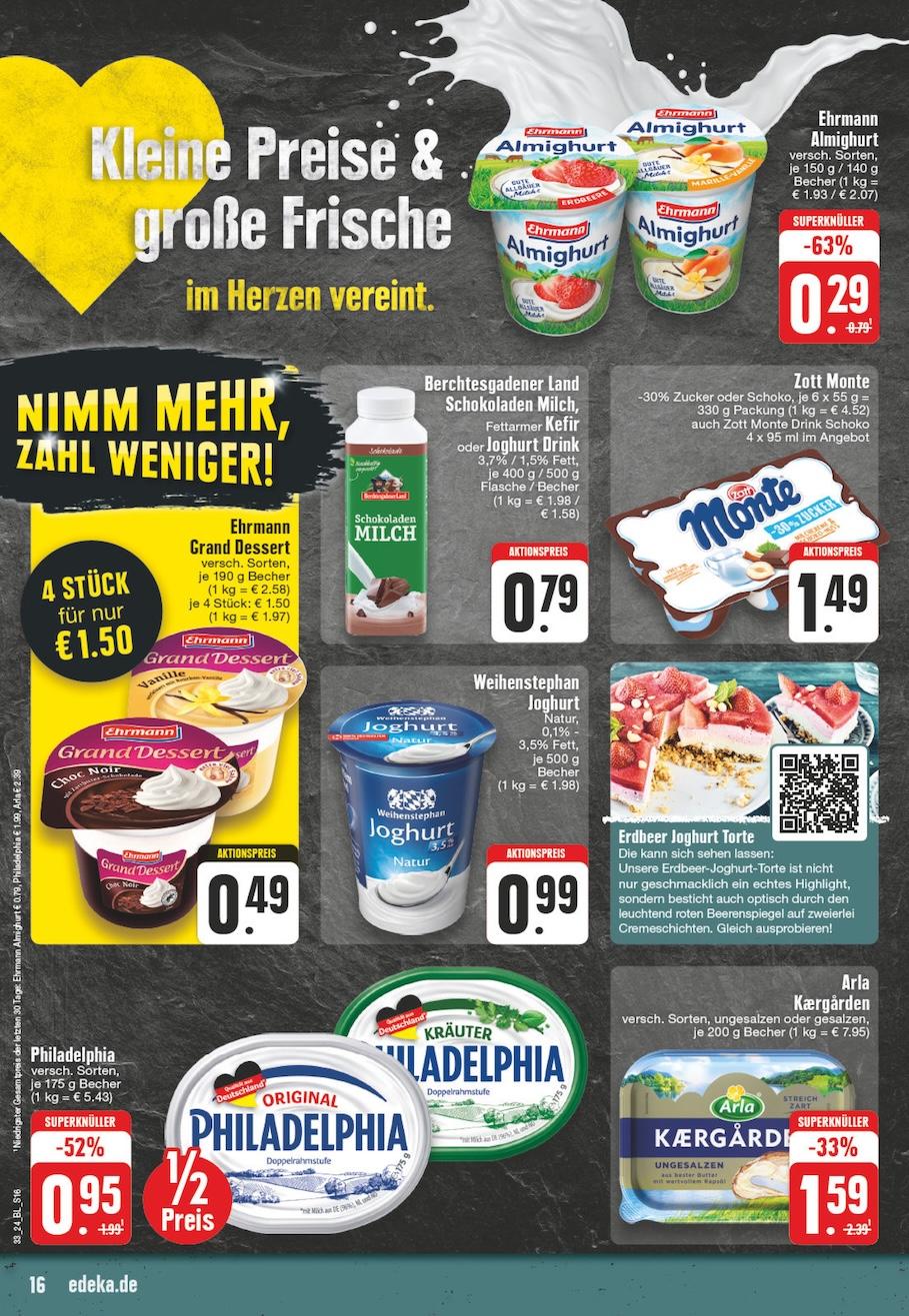 Edeka Prospekt ab Montag - Nordrhein - Westfalen Seite 16