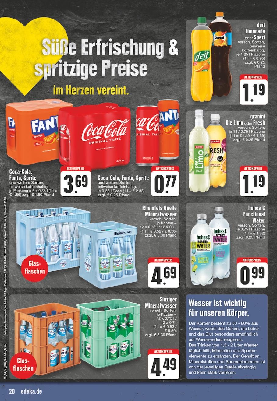 Edeka Prospekt ab Montag - Nordrhein - Westfalen Seite 20