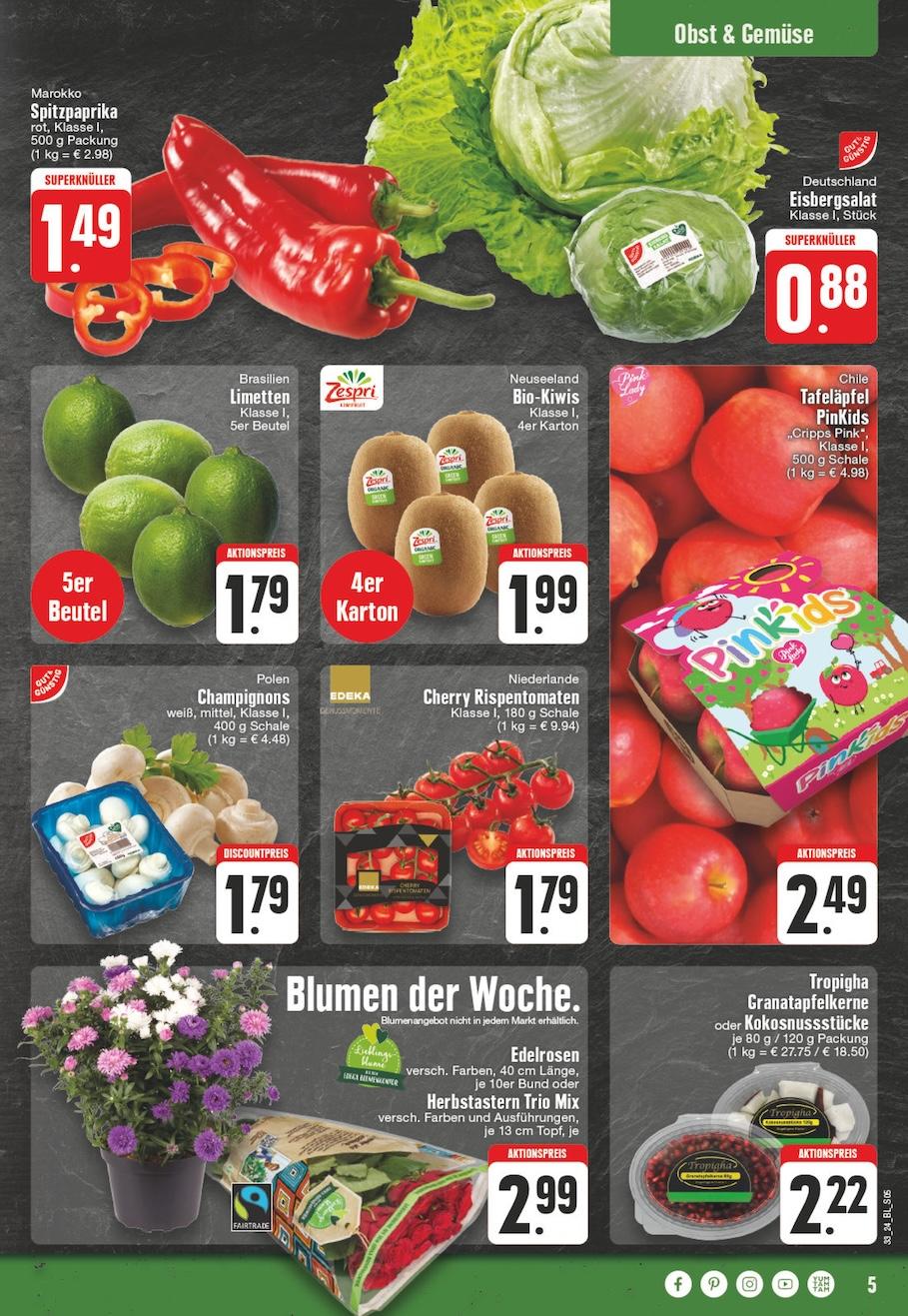 Edeka Prospekt ab Montag - Nordrhein - Westfalen Seite 5