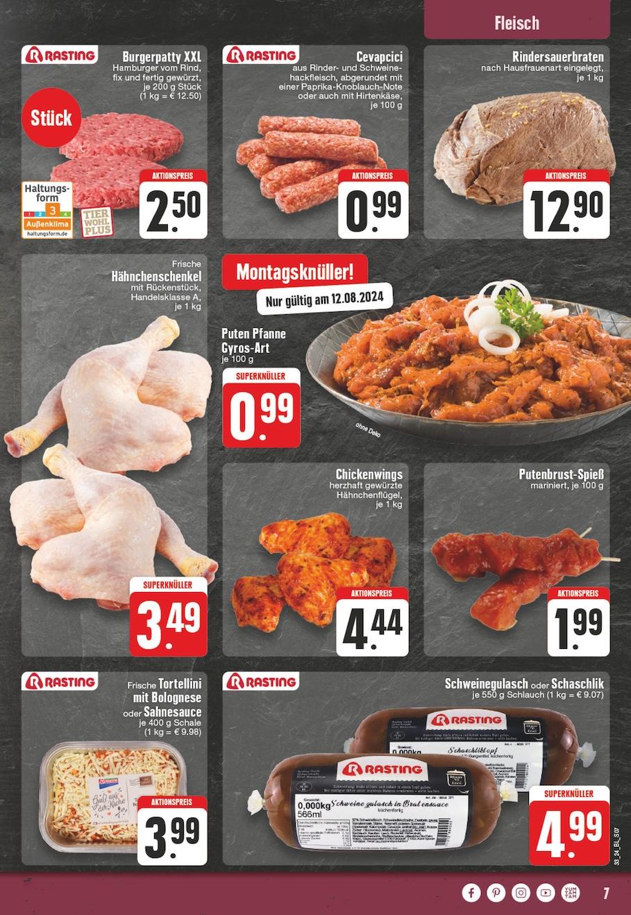 Edeka Prospekt ab Montag - Nordrhein - Westfalen Seite 7