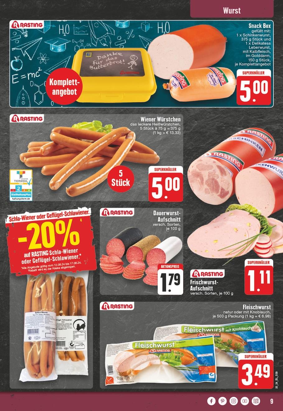 Edeka Prospekt ab Montag - Nordrhein - Westfalen Seite 9