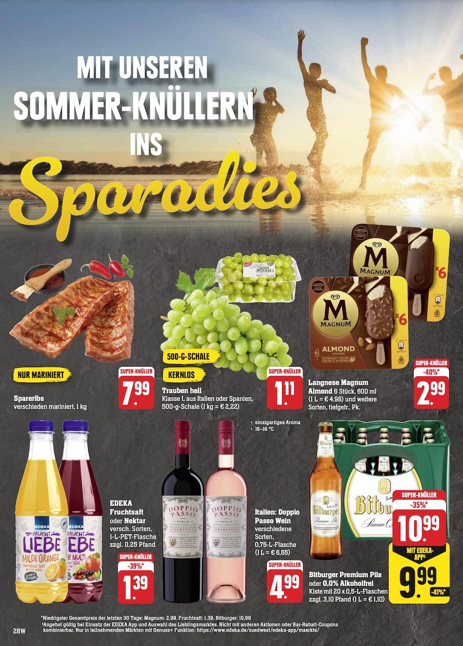 Edeka Prospekt ab Montag - Hessen Seite 28
