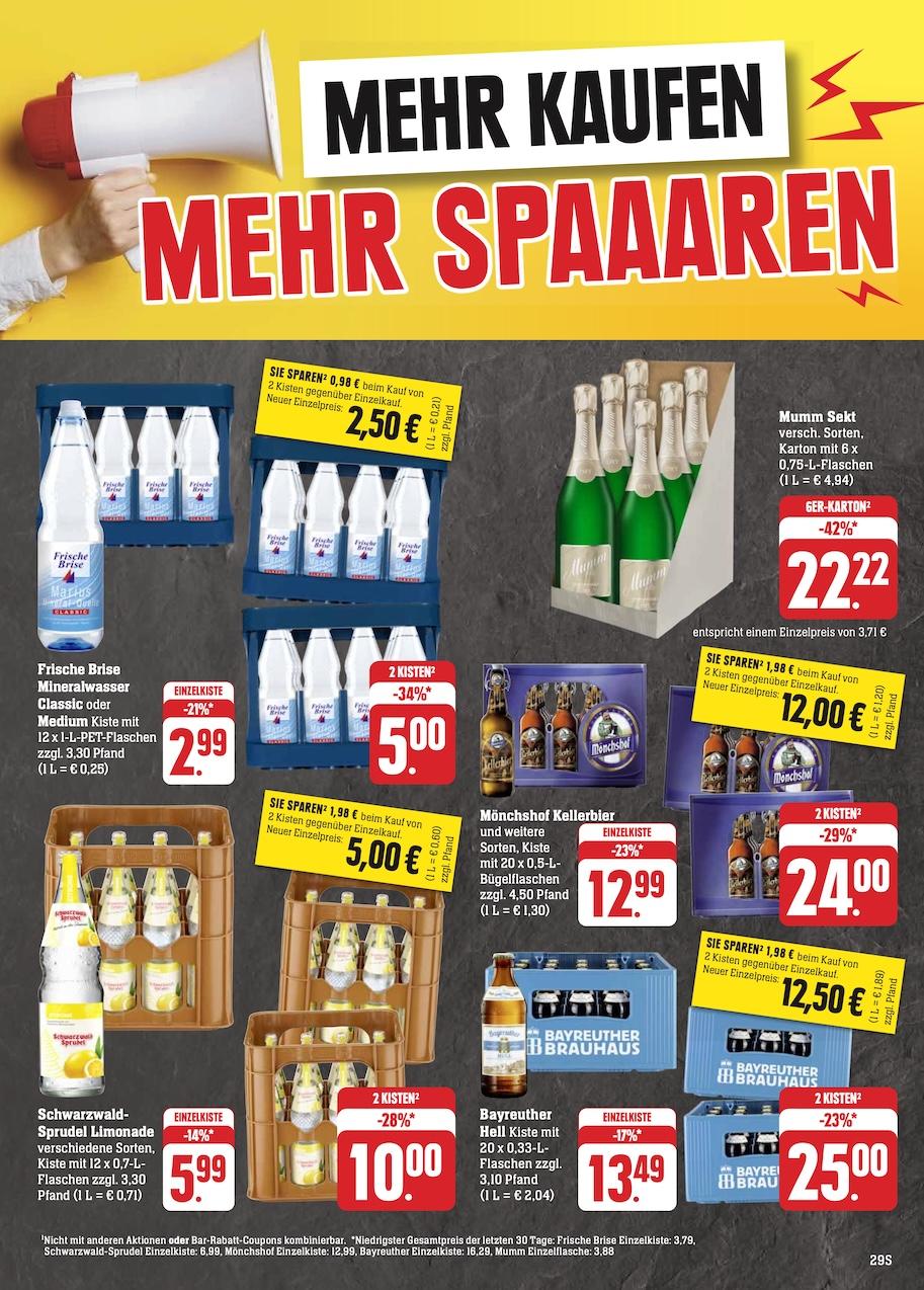 Edeka Prospekt ab Montag - Hessen Seite 29