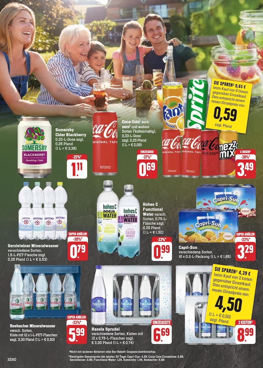 Edeka Prospekt ab Montag - Hessen Seite 32