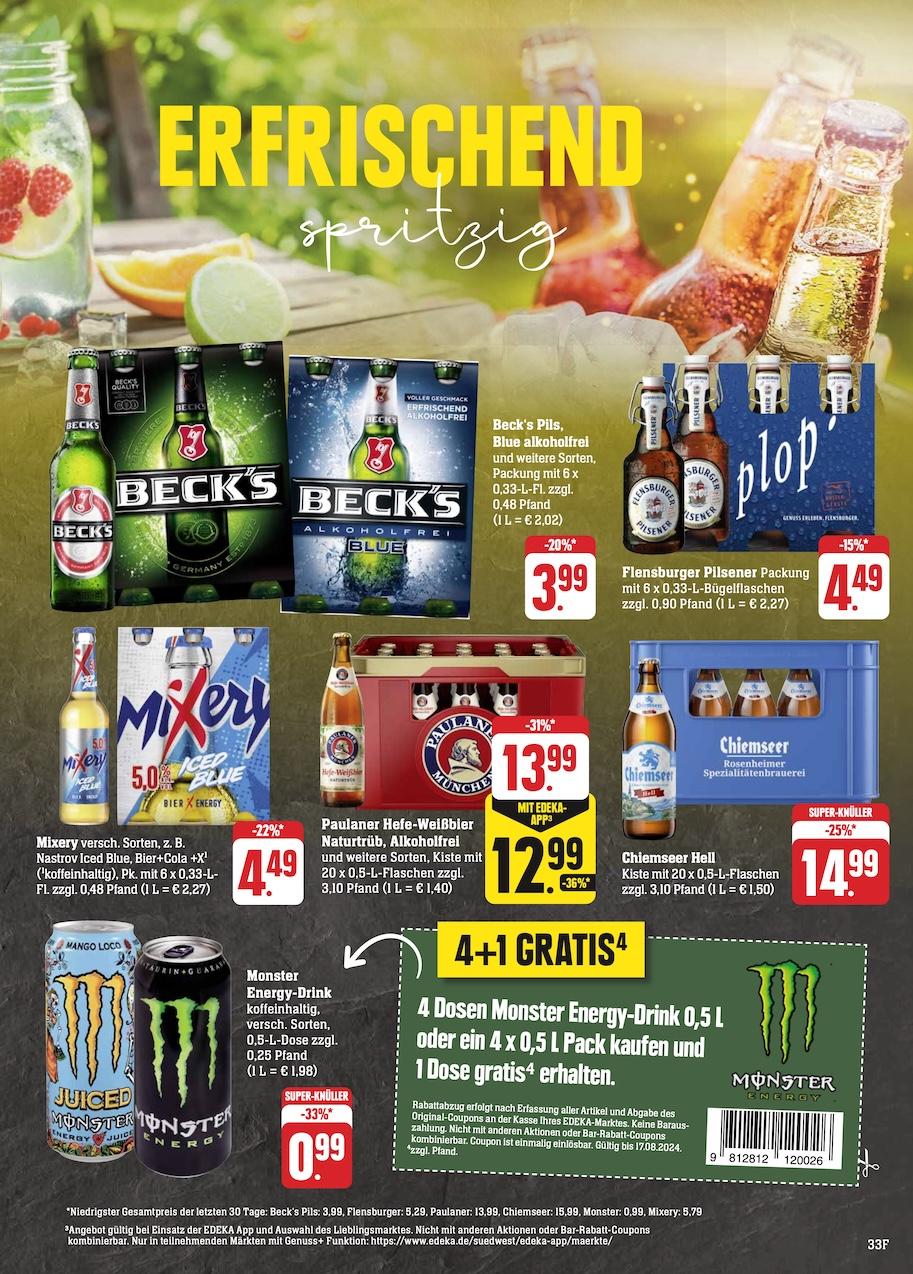 Edeka Prospekt ab Montag - Hessen Seite 33