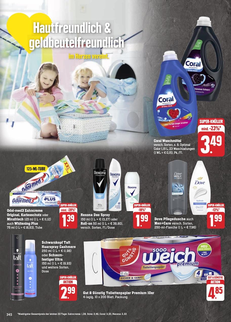 Edeka Prospekt ab Montag - Hessen Seite 34