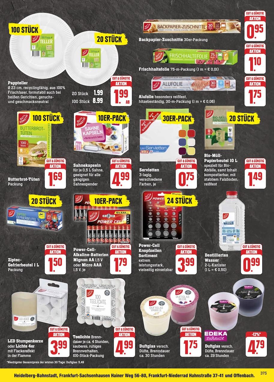 Edeka Prospekt ab Montag - Hessen Seite 37