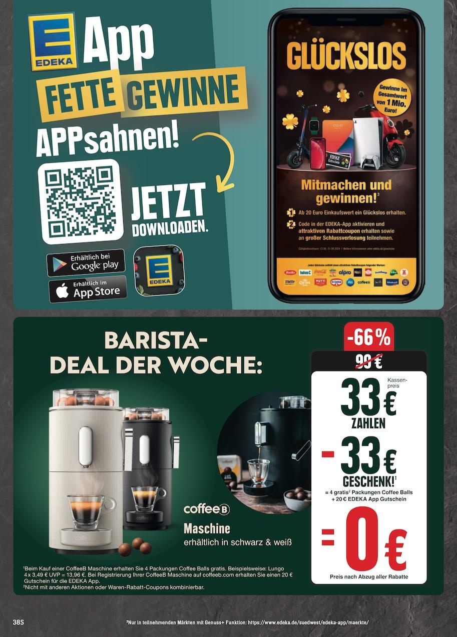 Edeka Prospekt ab Montag - Hessen Seite 38