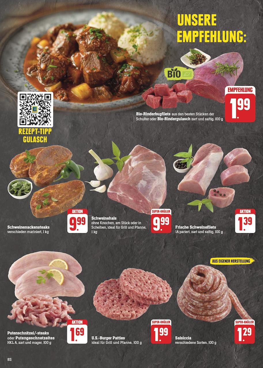 Edeka Prospekt ab Montag - Hessen Seite 8