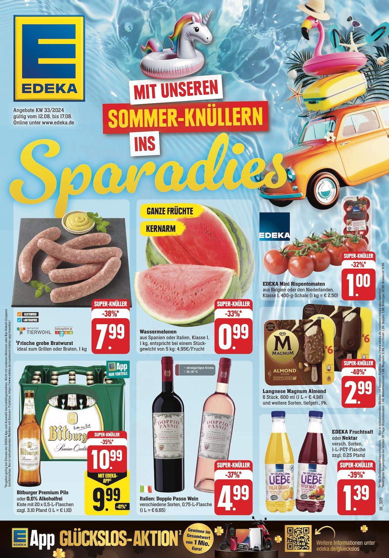 Edeka Prospekt ab Montag - Rheinland - Pfalz Seite 1