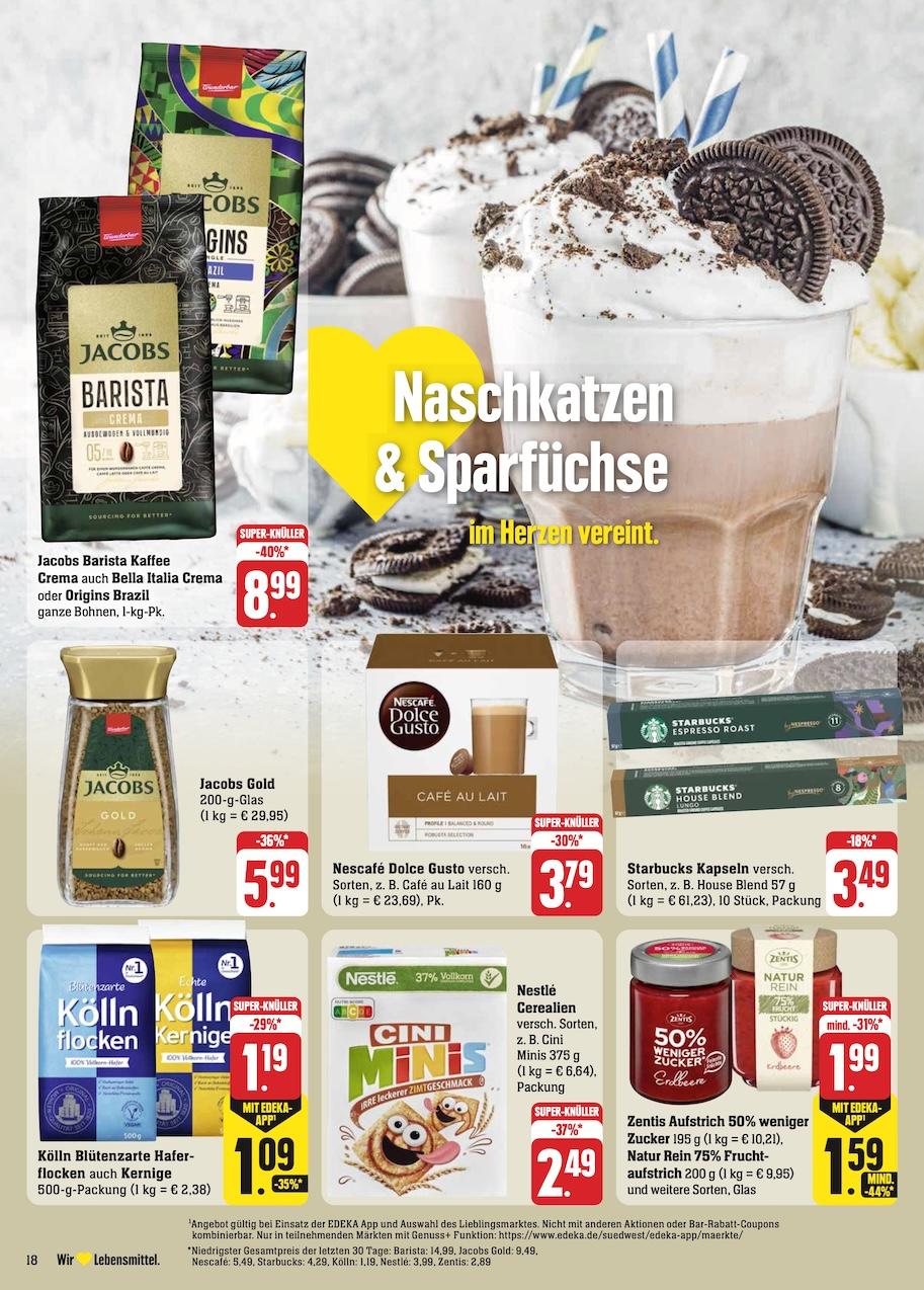 Edeka Prospekt ab Montag - Rheinland - Pfalz Seite 22