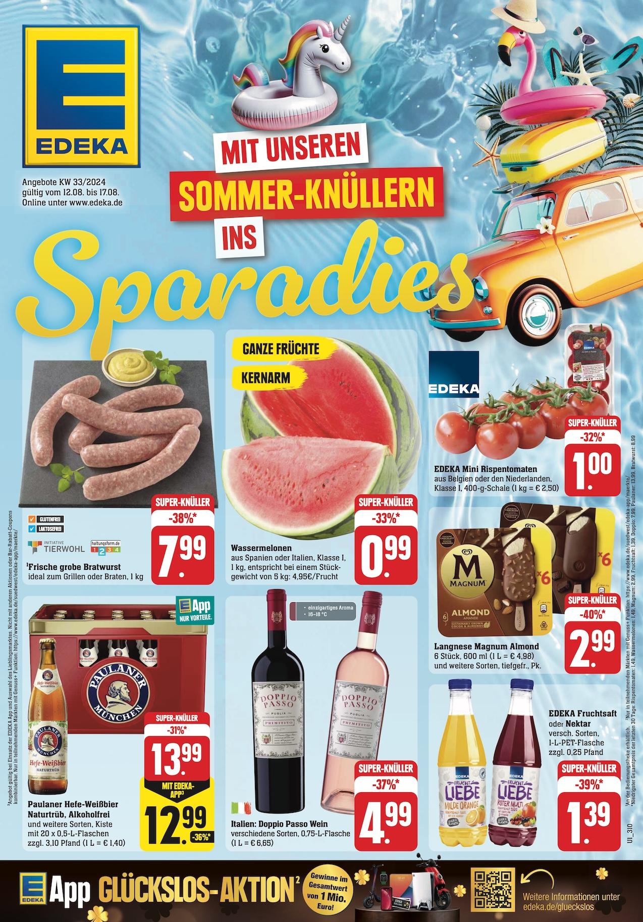 Edeka Prospekt ab Montag - Baden - Württemberg Seite 1