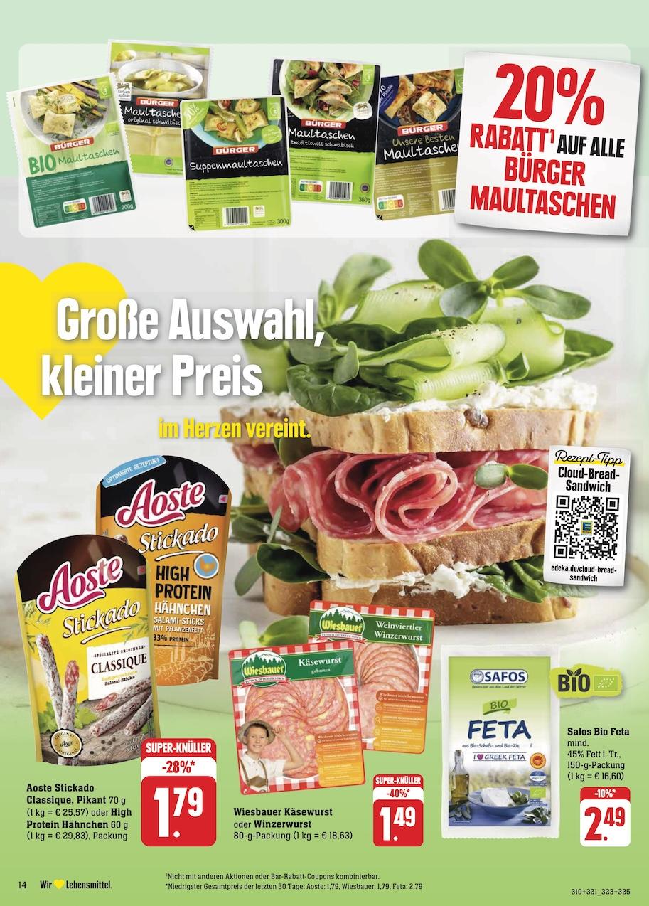 Edeka Prospekt ab Montag - Baden - Württemberg Seite 18