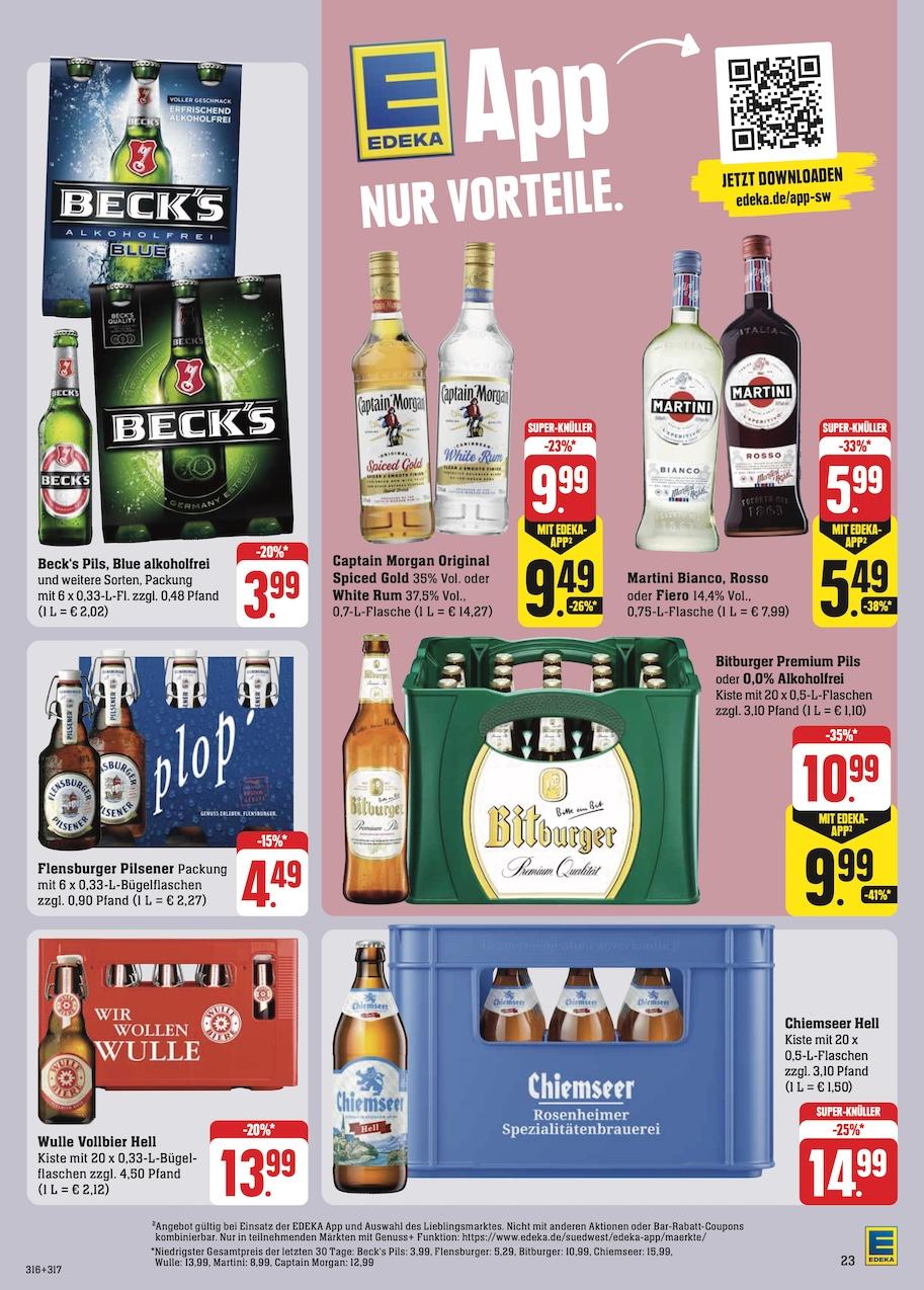 Edeka Prospekt ab Montag - Baden - Württemberg Seite 29