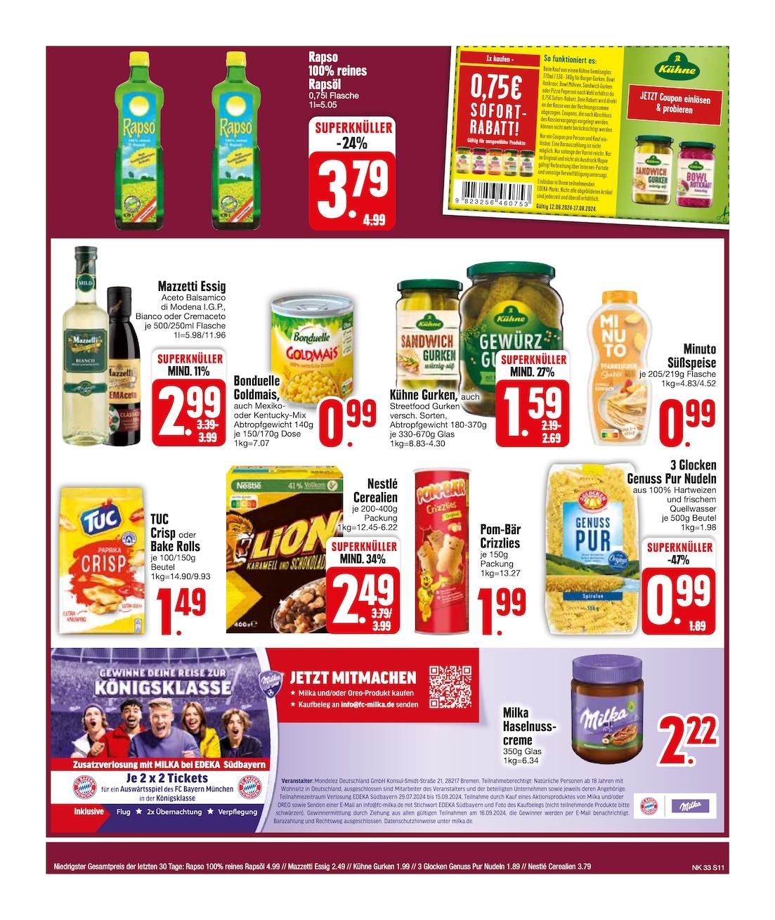 Edeka Prospekt ab Montag - Bayern Süd Seite 13
