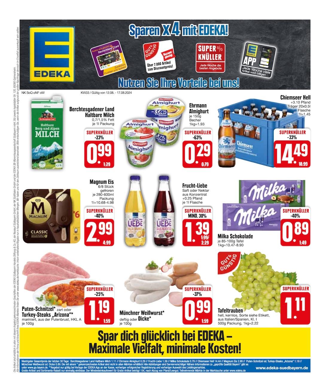 Edeka Prospekt ab Montag - Bayern Süd Seite 3