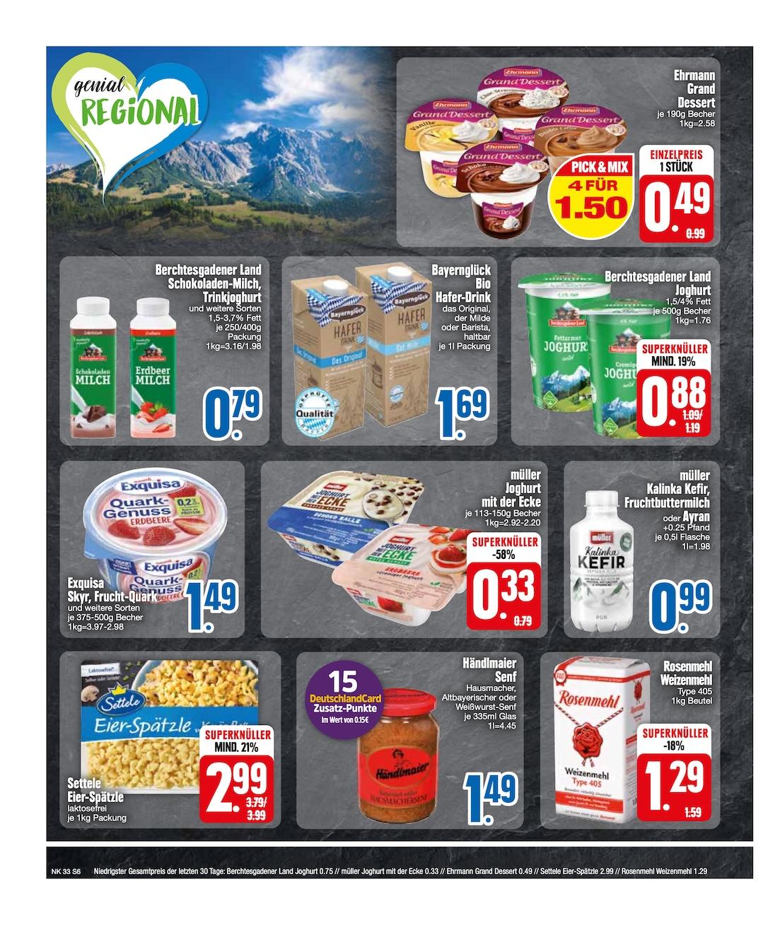 Edeka Prospekt ab Montag - Bayern Süd Seite 8